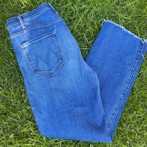 Like New! Mother The Hustler Ankle Fray Denim Jean